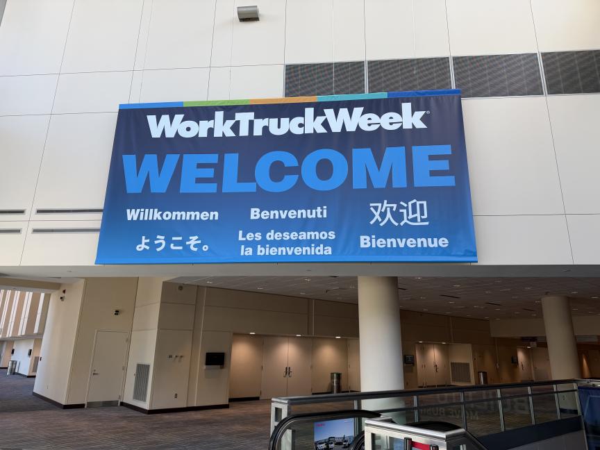 WTW26 welcome sign