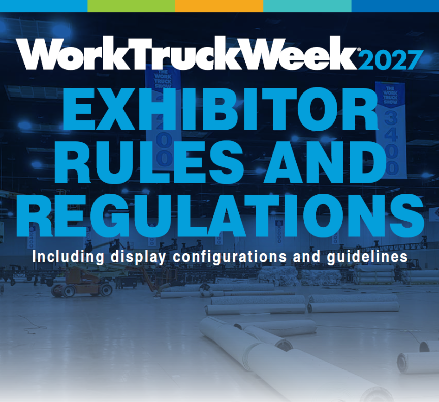 WTW27 exhibitor rules and regulations